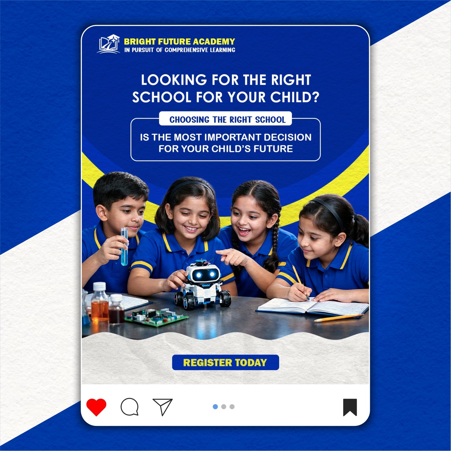 School Admission Social Media Templates PSD 03 - Image 2