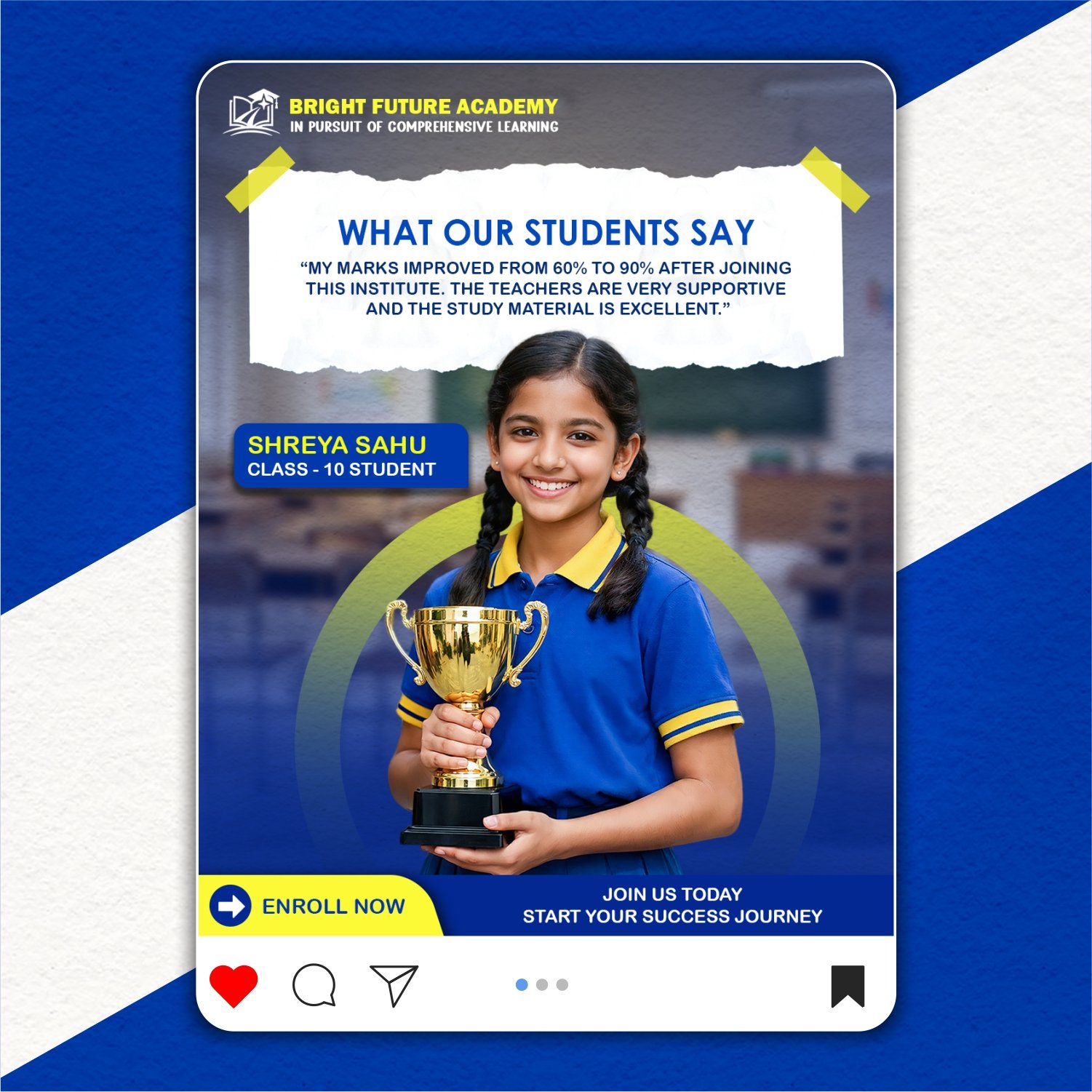 School Admission Social Media Templates PSD 03 - Image 4